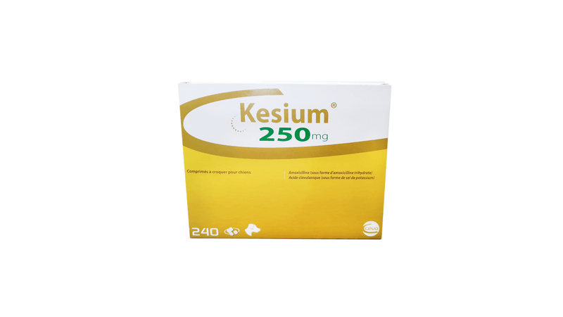 KESIUM (Amoxy + ac. clavulanic), 250 MG - vetro.vet