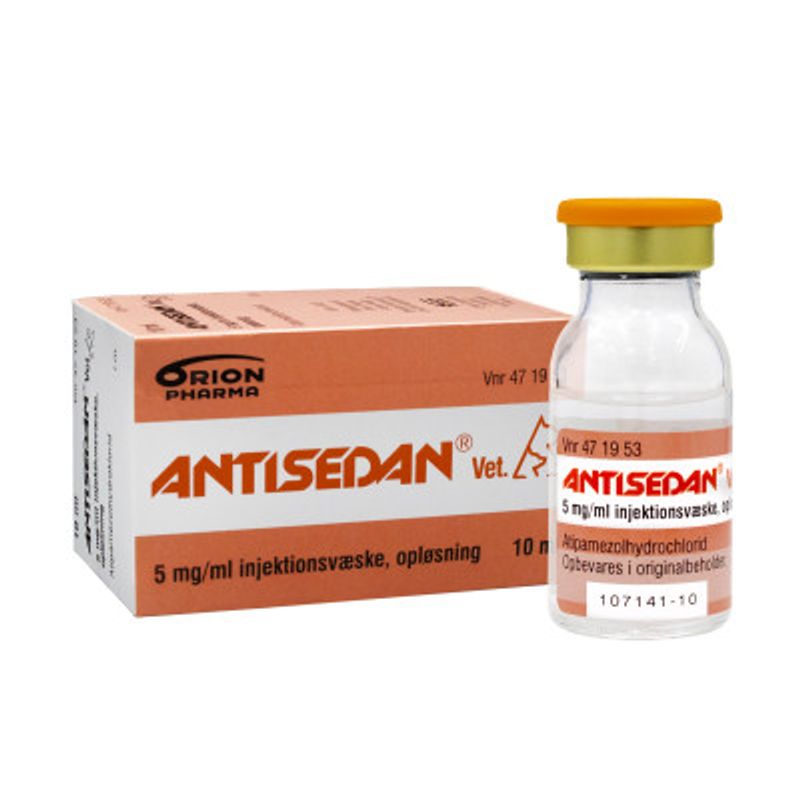 Antisedan, solutie injectabila, flacon x 10 ml Vetro